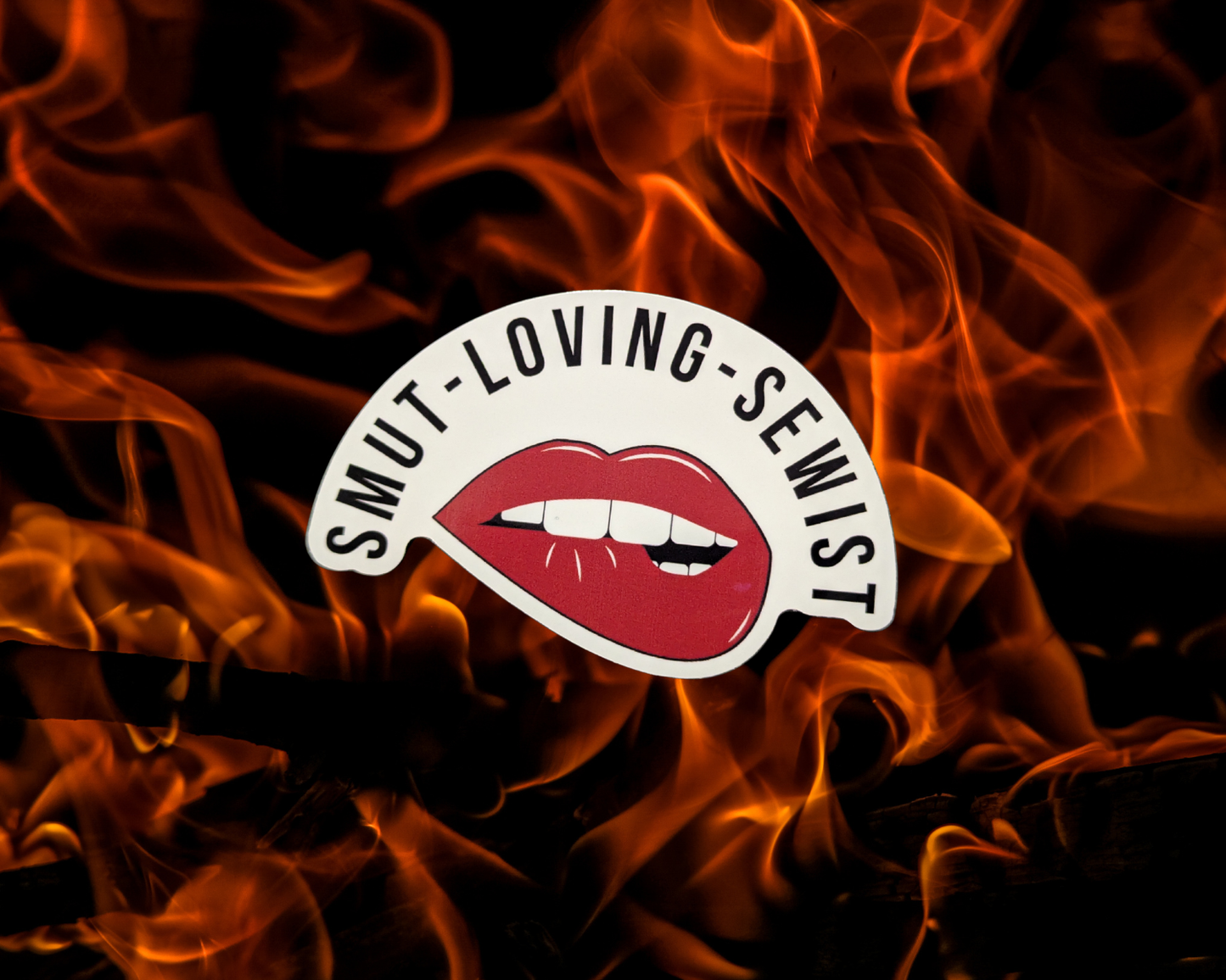 Smut Loving Sewist Sticker
