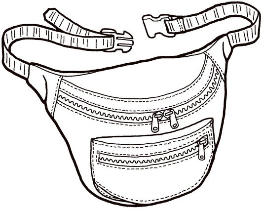 230 – Traveler's Contour Waist Pack Pattern