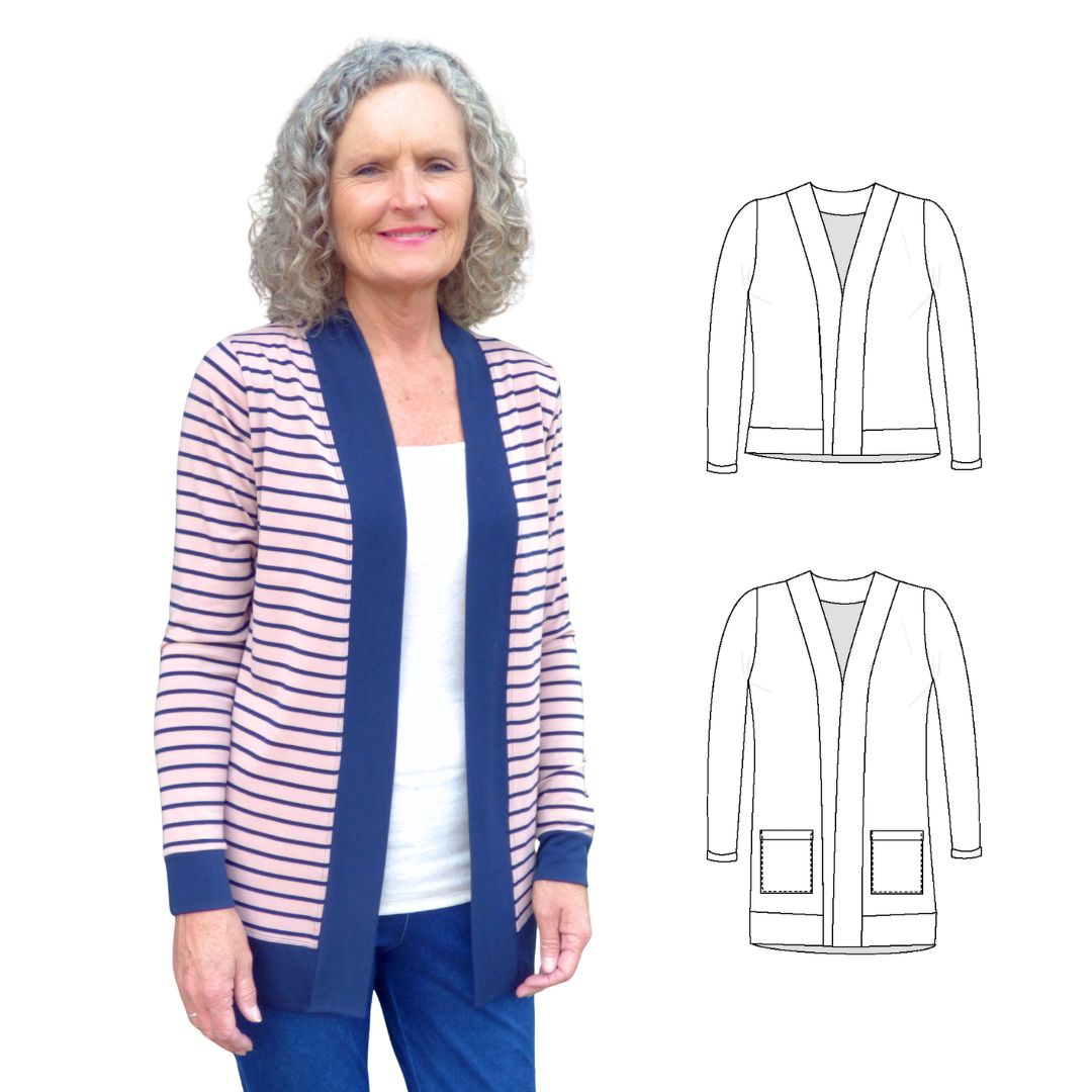 Harper classic knit cardigan and duster
