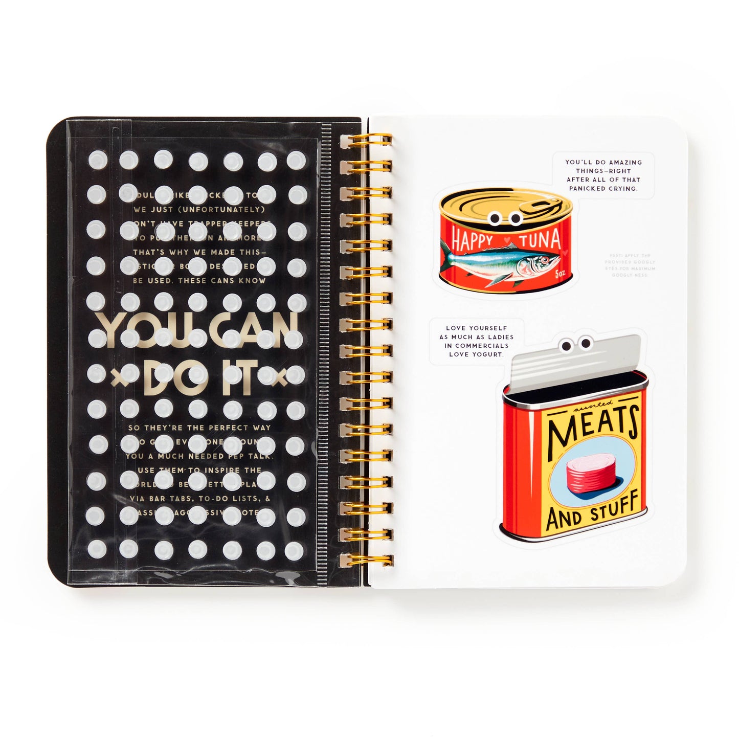 Brass Monkey You Can Do It Googly Sticker Book