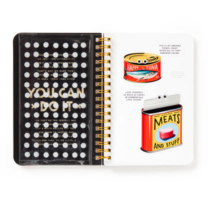 Brass Monkey You Can Do It Googly Sticker Book