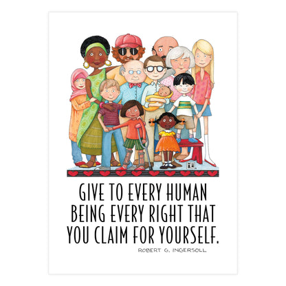 Equal Voices Postcards