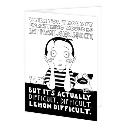 Easy Peasy Engeldark Card