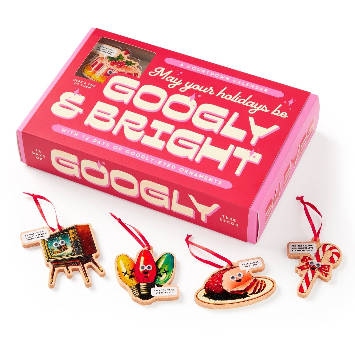 Brass Monkey Googly & Bright Holiday Advent Calendar