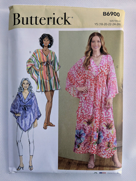 Butterick B6900 Caftan pattern