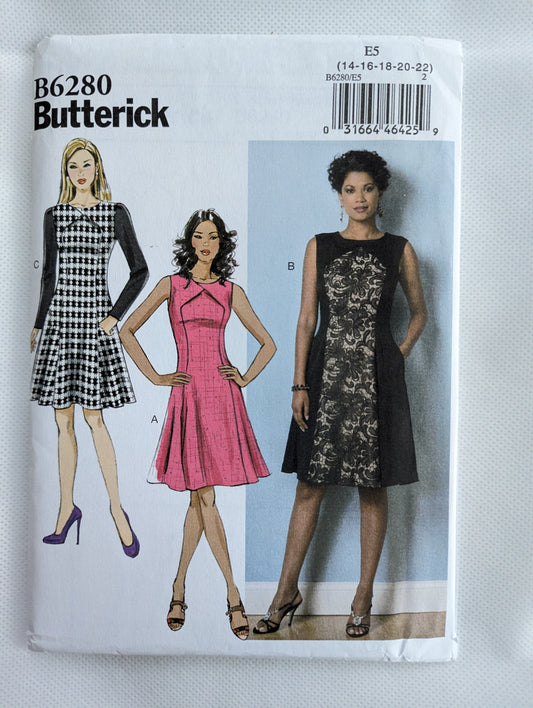 Butterick B6280 Dress Pattern