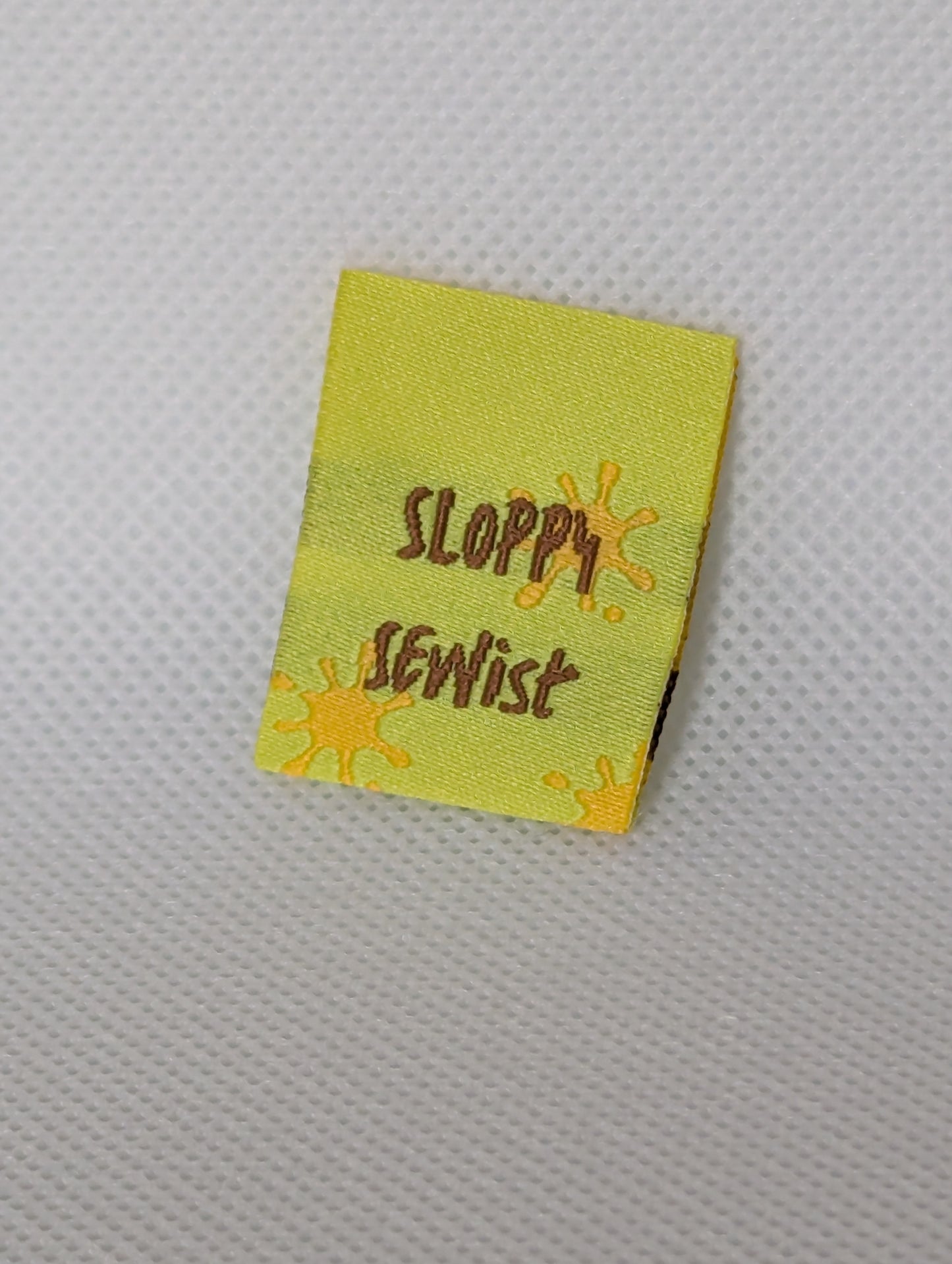 Sloppy Sewist Woven Label 5pk