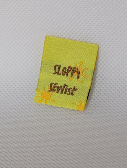 Sloppy Sewist Woven Label 5pk