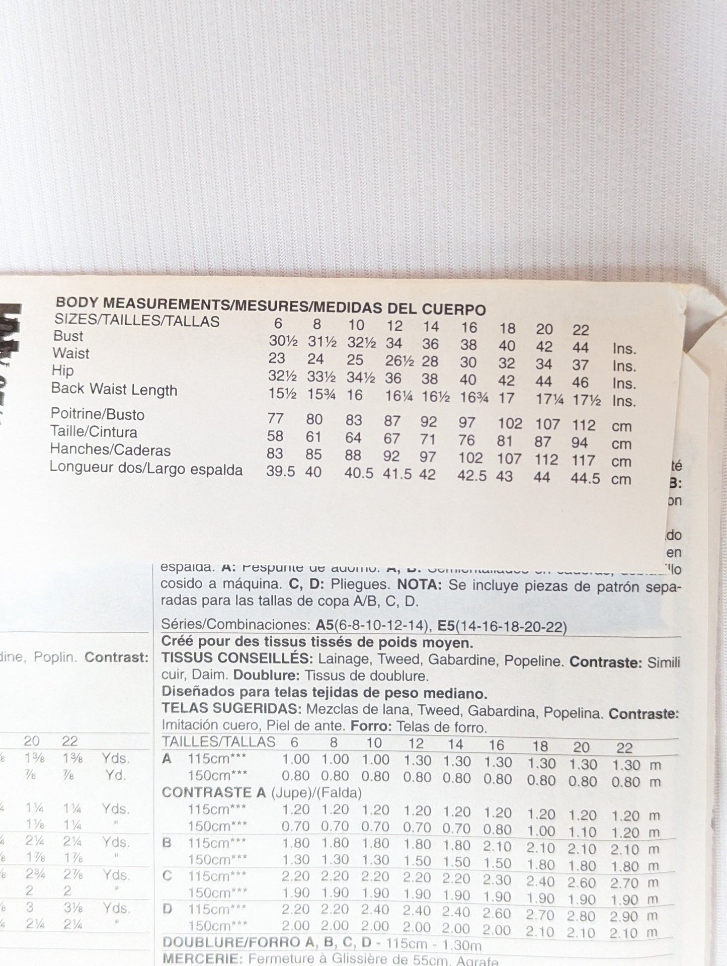 McCall's M7241 Drop waist dress pattern