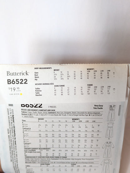 Butterick B6522 RR Jumpsuit