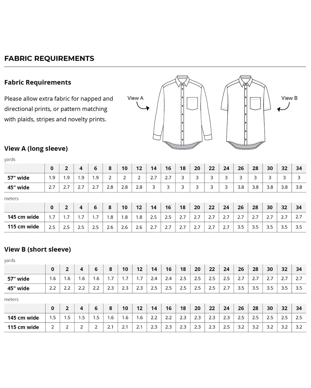 Helen's Closet Cameron Button Up PDF pattern