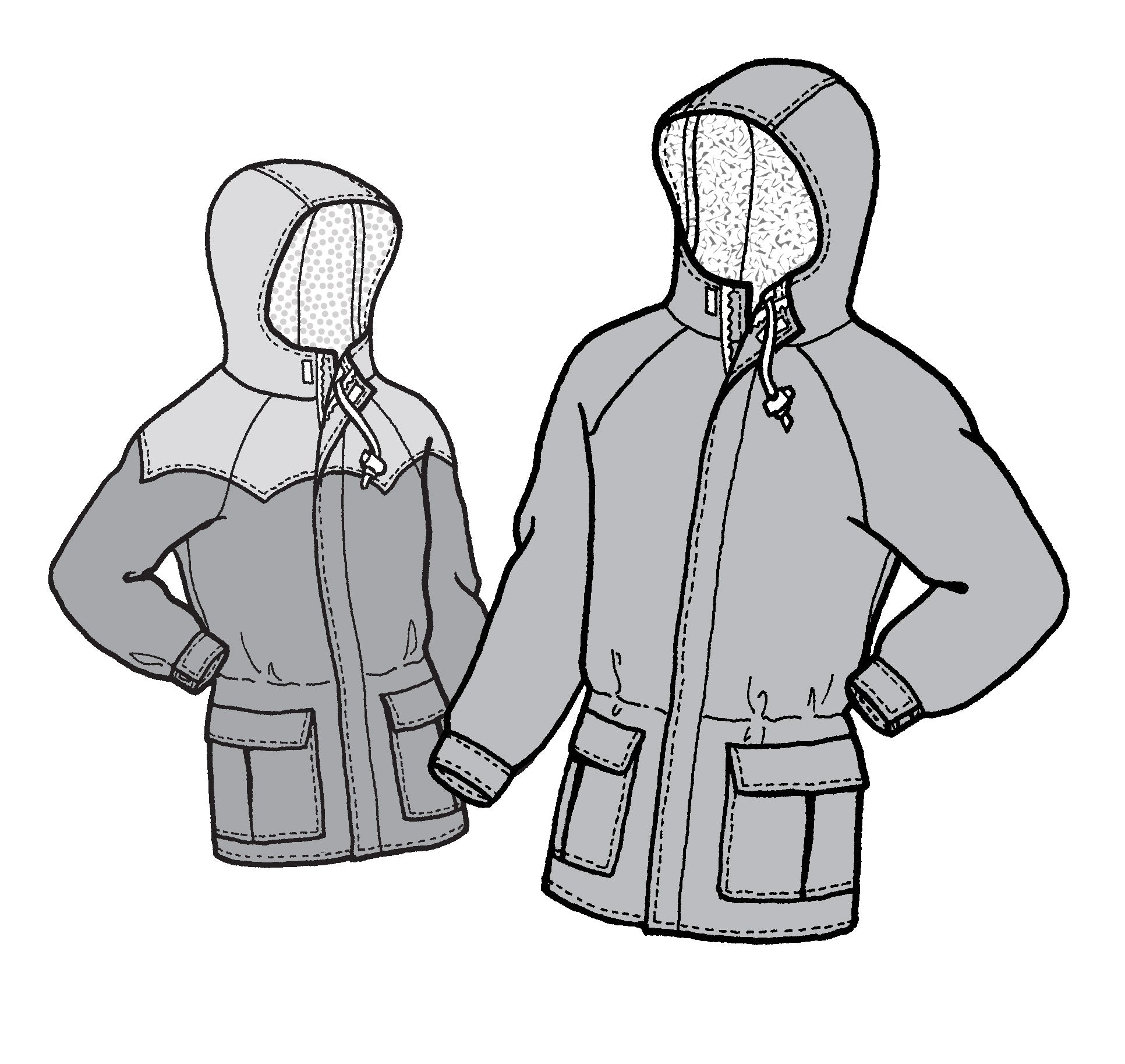 122 – Adult's Oregon Jacket Pattern