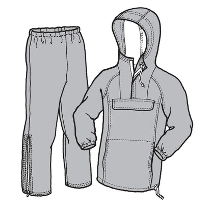 134 – Adult's Rainier Wind & Rain Suit Pattern