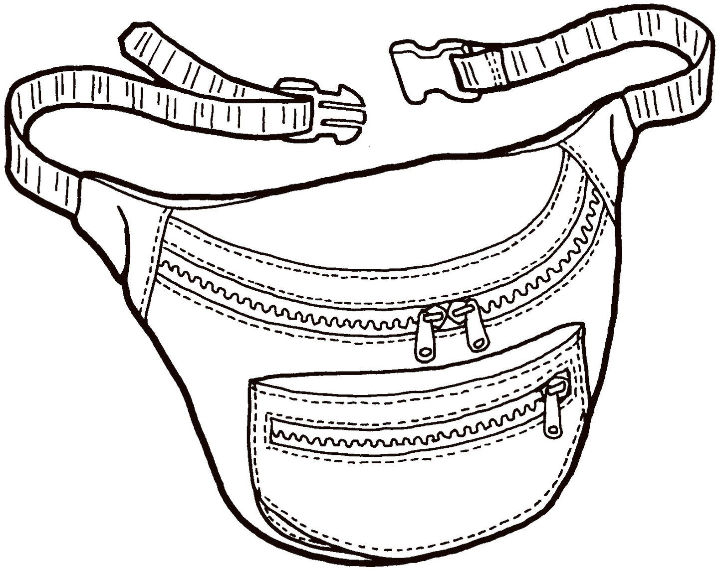 230 – Traveler's Contour Waist Pack Pattern
