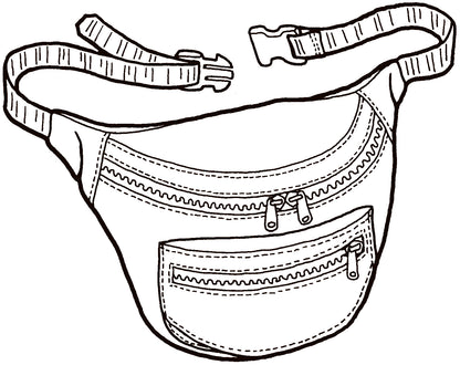 230 – Traveler's Contour Waist Pack Pattern