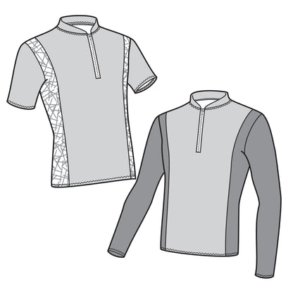 401 – Women's Bicycle Racing Jersey Pattern