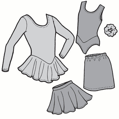 517 – Women's Crystal Lake Skating Outfit
