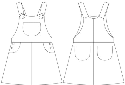 Bloomy Dress & Pinafore Pattern