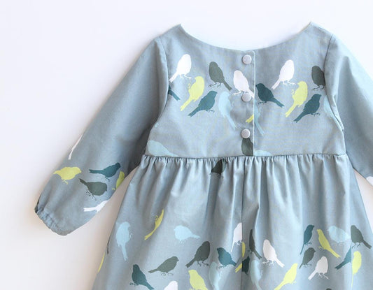 Blue Tit Dress Pattern