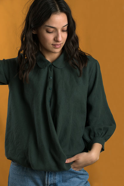 Chemise croisée Jane