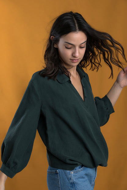 Chemise croisée Jane