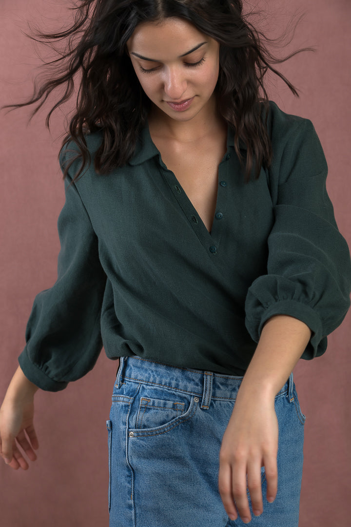 Chemise croisée Jane