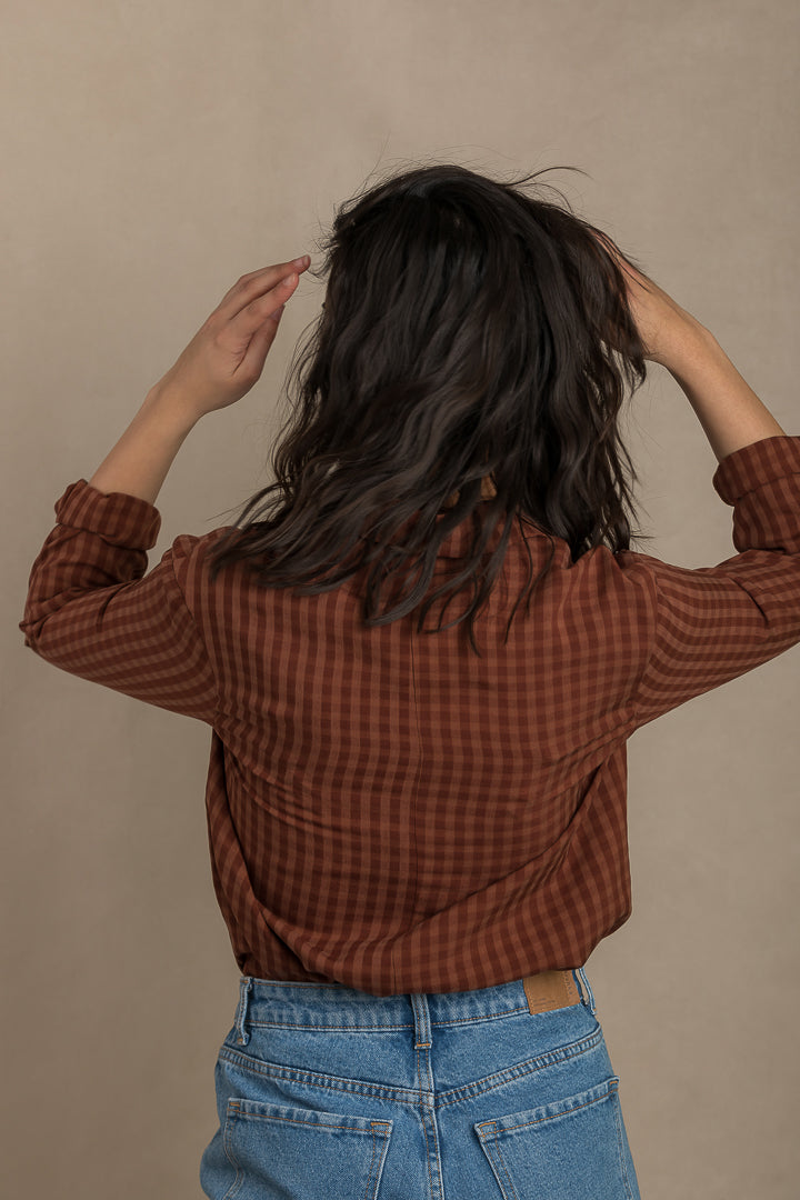 Chemise croisée Jane
