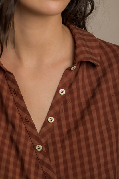 Chemise croisée Jane