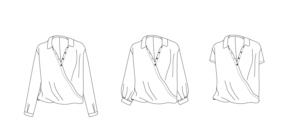 Chemise croisée Jane