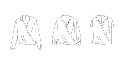 Chemise croisée Jane
