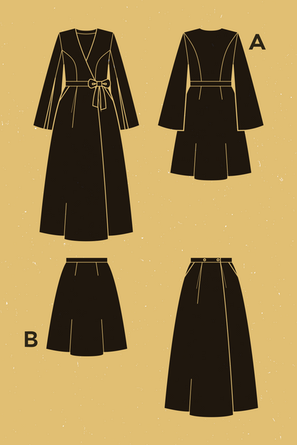 Circée Dress + Skirt Pattern