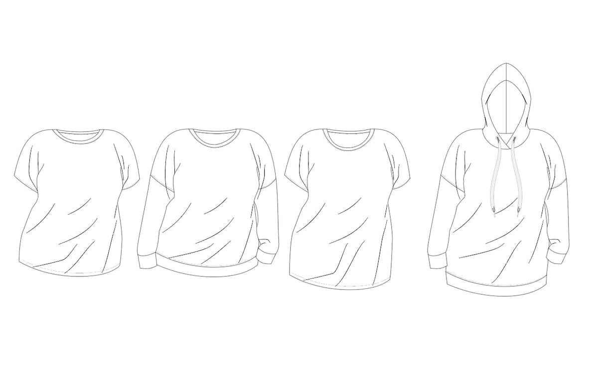 Cypress Dolman Sweatshirt and Dress