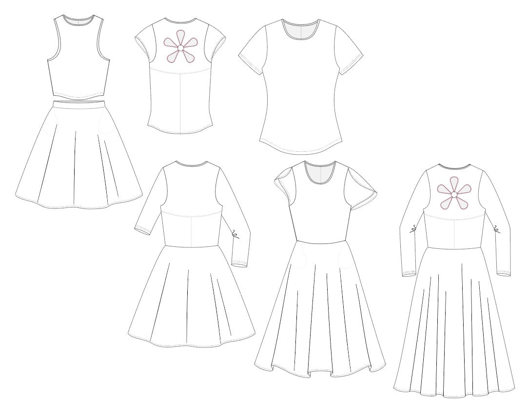 Fleur Top and Dress