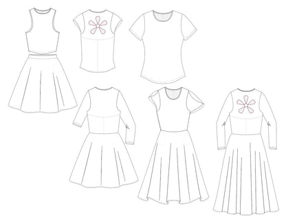 Fleur Top and Dress