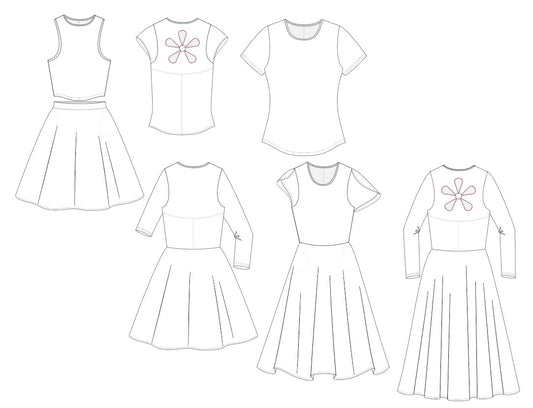 Fleur Top and Dress