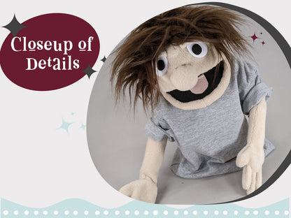 Human Hand & Rod Puppet Pattern