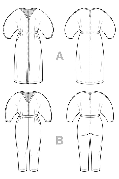 Jo Dress + Jumpsuit Pattern