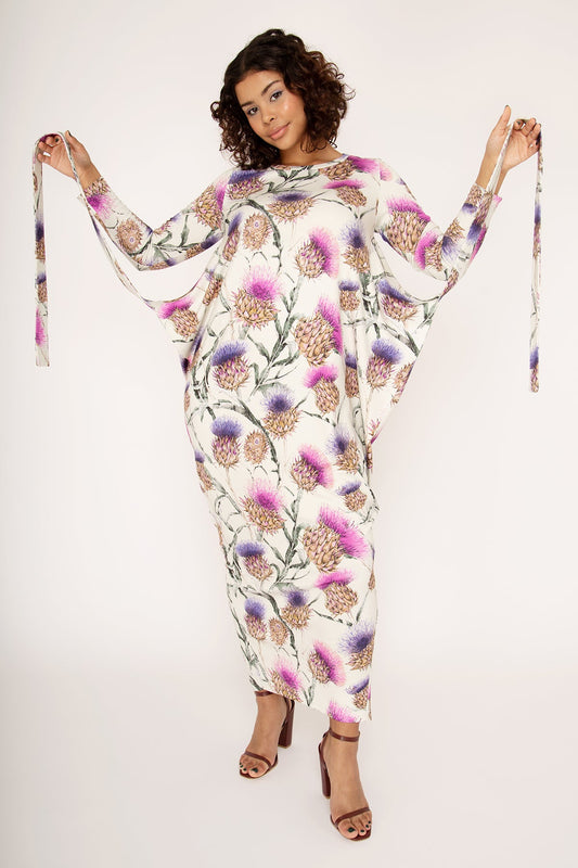Wrap knit dress sewing pattern