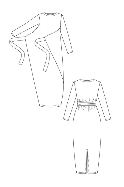 KIELO wrap dress & jumpsuit