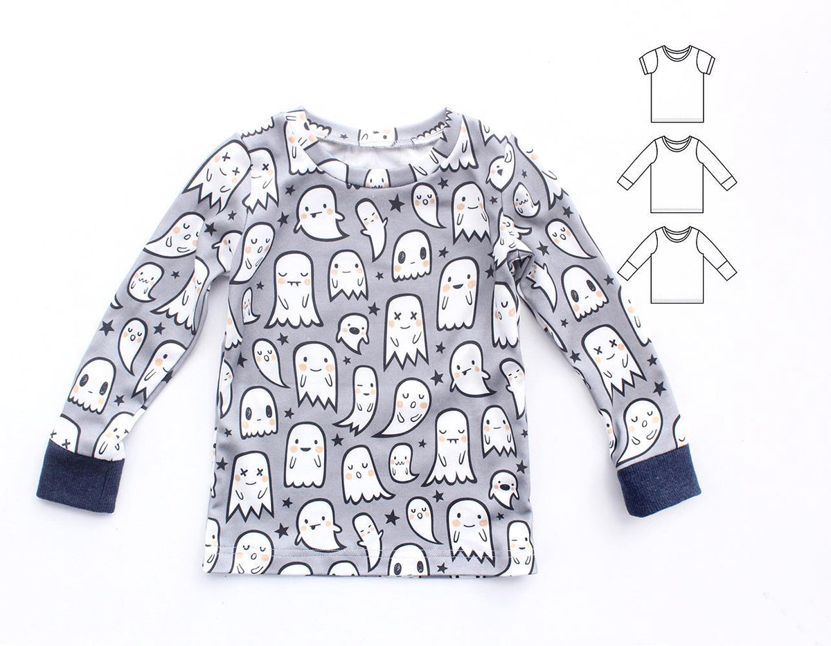 Monster Snug Fit T-Shirt Pattern