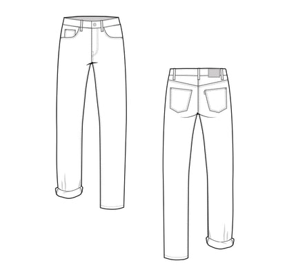 Morgan Jeans Pattern