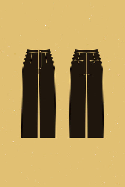 Narcisse Pants Pattern