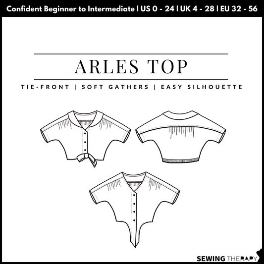 PDF Arles Top Pattern - Sewing Therapy