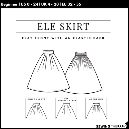 PDF Ele Skirt Pattern - Sewing Therapy