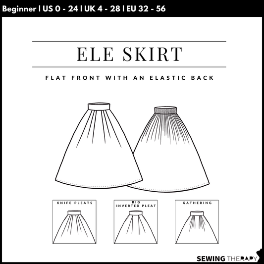 PDF Ele Skirt Pattern - Sewing Therapy