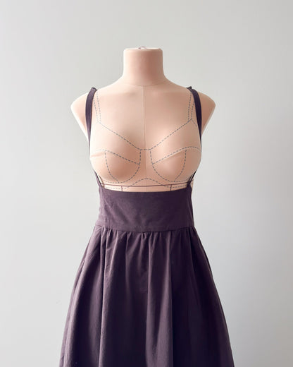 PDF Low Bib Pinafore Pattern - Sewing Therapy