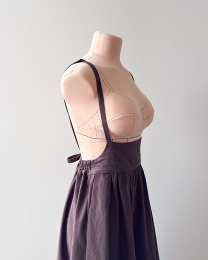PDF Low Bib Pinafore Pattern - Sewing Therapy