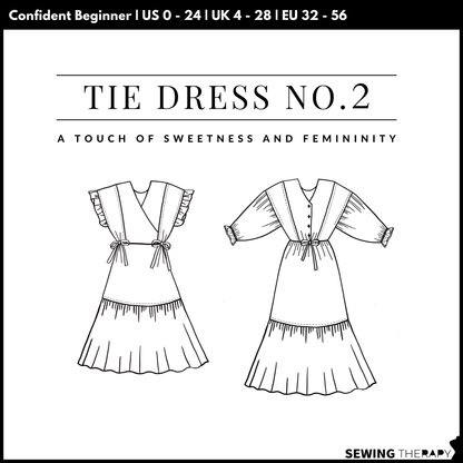 PDF Tie Dress NO 2 Pattern - Sewing Therapy
