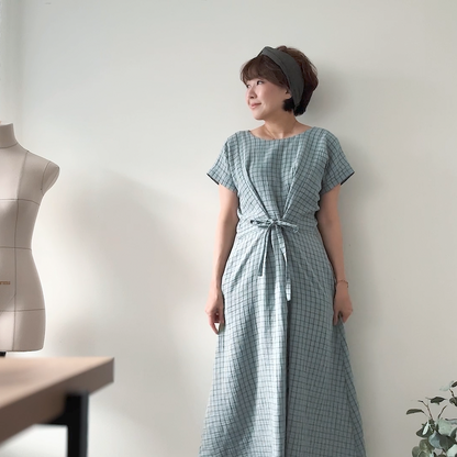 PDF Tie Dress Pattern - Sewing Therapy