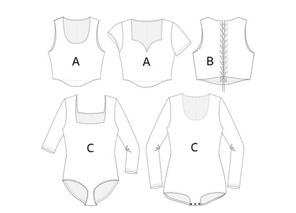 Sorrel Corset Crop and Bodysuit